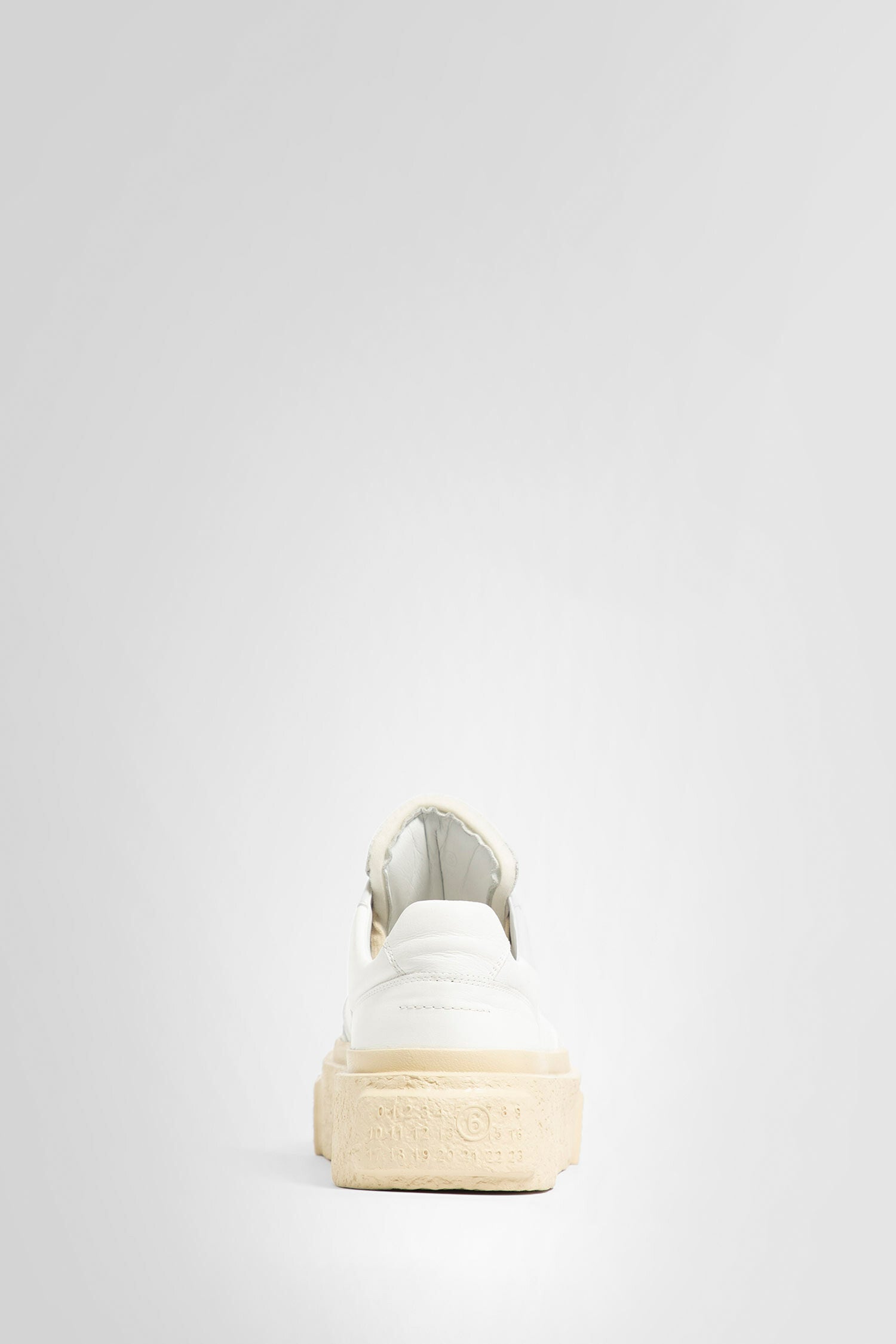 MM6 MAISON MARGIELA MAN WHITE SNEAKERS