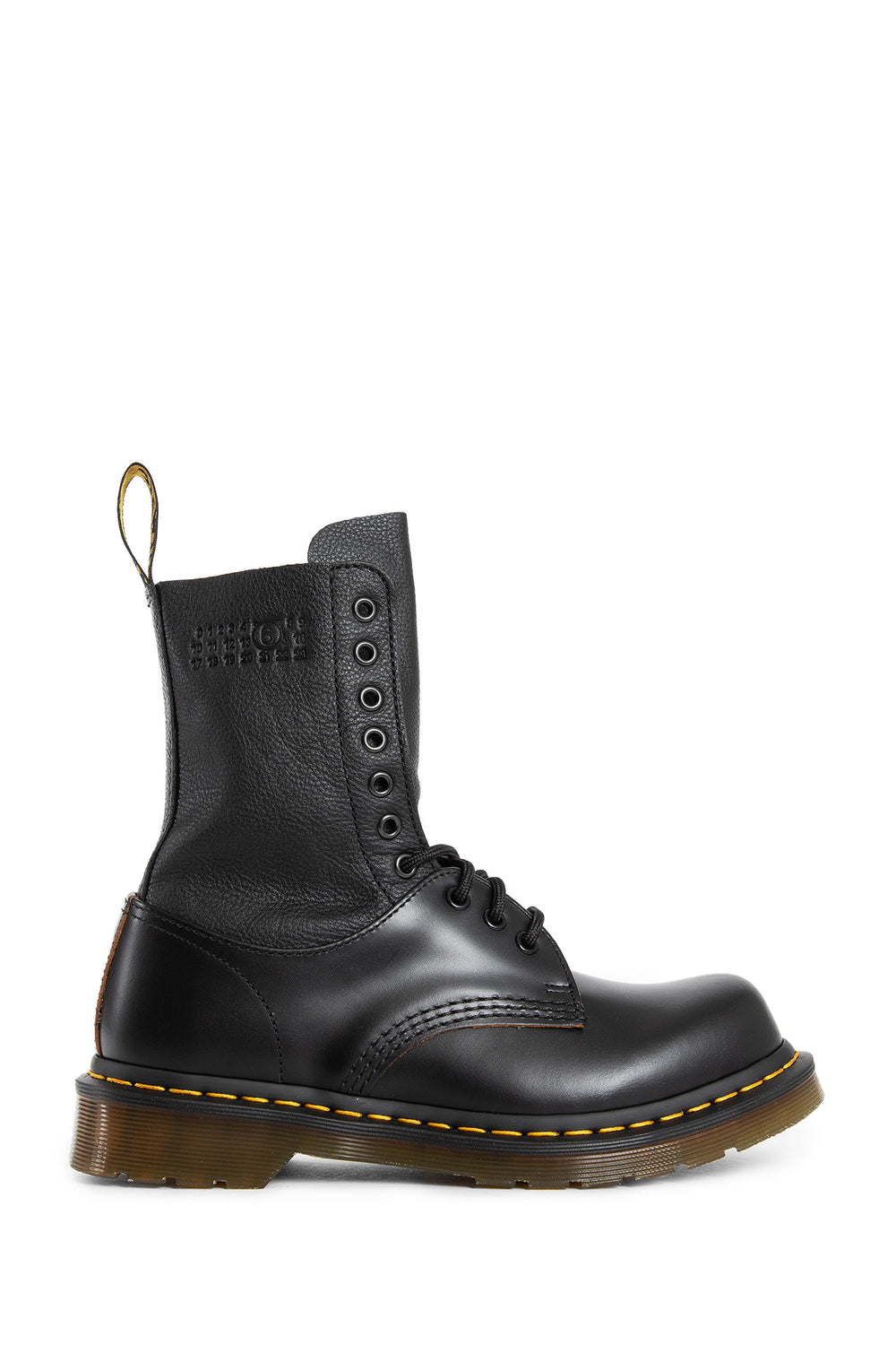 MM6 MAISON MARGIELA MAN BLACK BOOTS