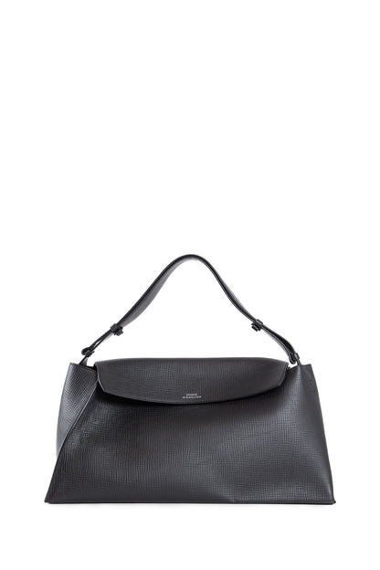 STUDIO NICHOLSON WOMAN BLACK SHOULDER BAGS