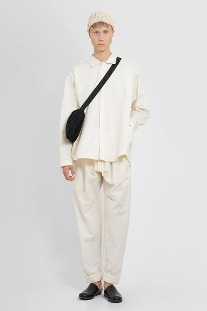 JAN-JAN VAN ESSCHE MAN OFF-WHITE SHIRTS