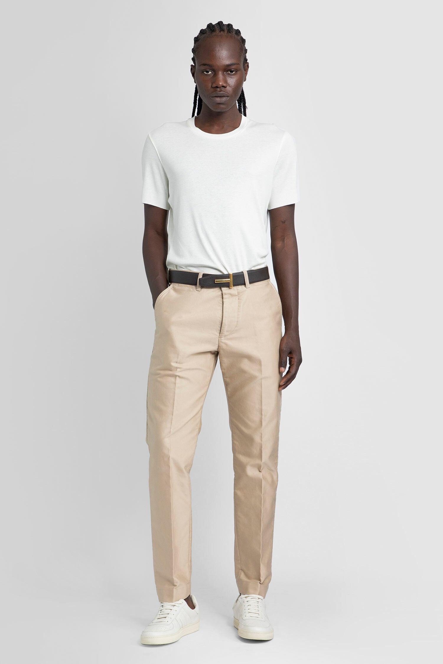 TOM FORD MAN BEIGE TROUSERS