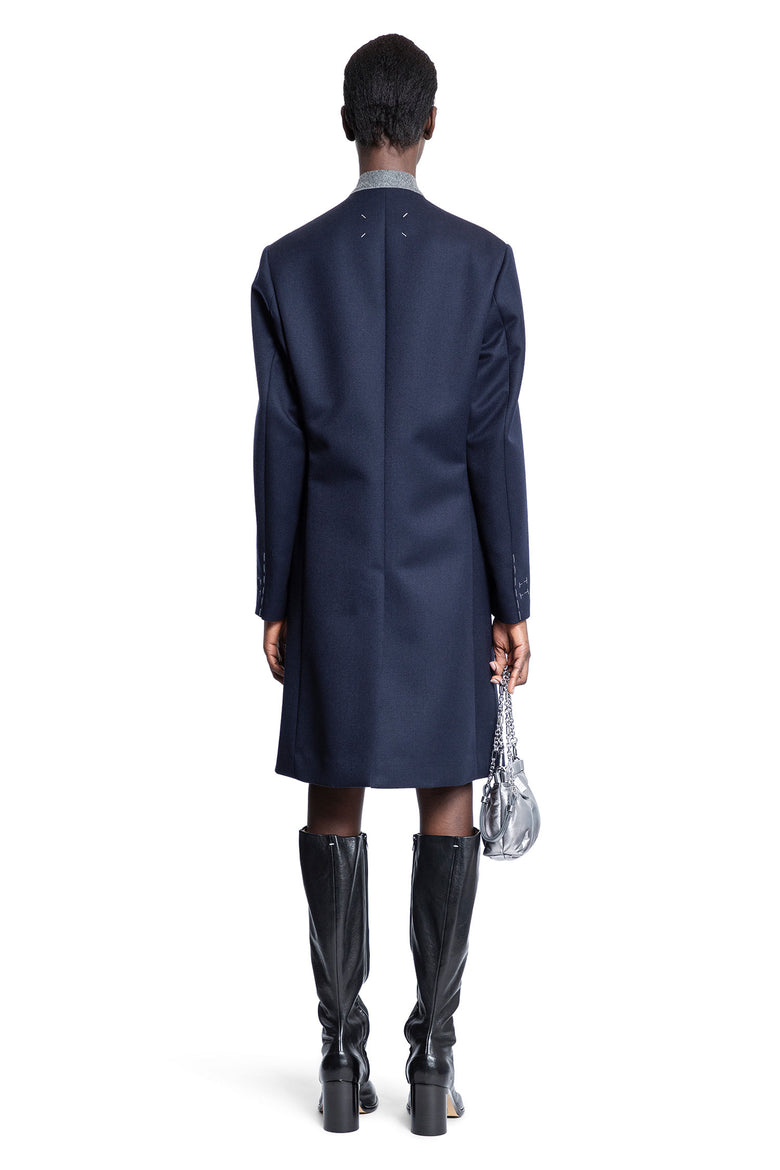 MAISON MARGIELA WOMAN BLUE COATS