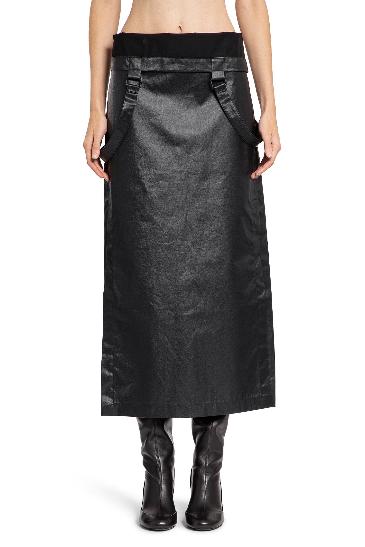 LEMAIRE WOMAN BLACK SKIRTS