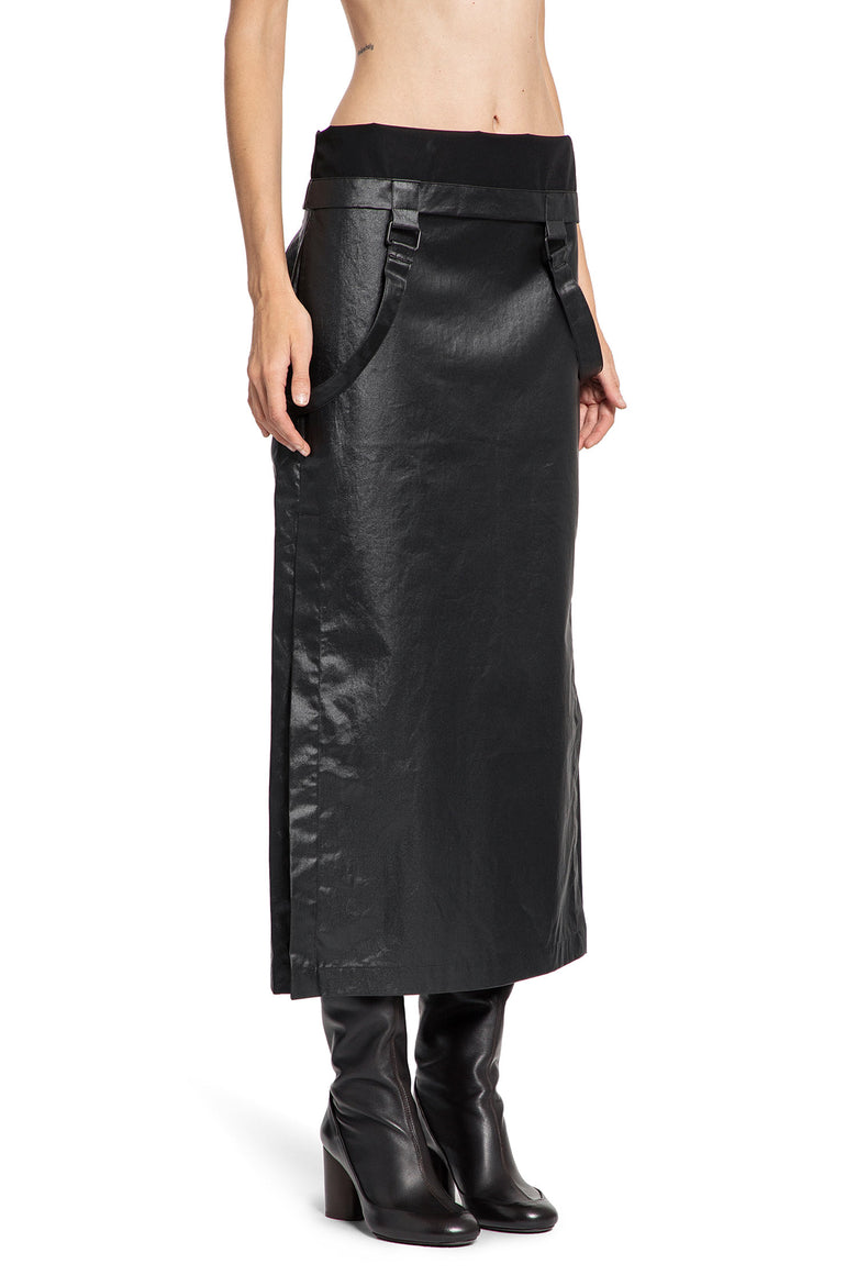 LEMAIRE WOMAN BLACK SKIRTS