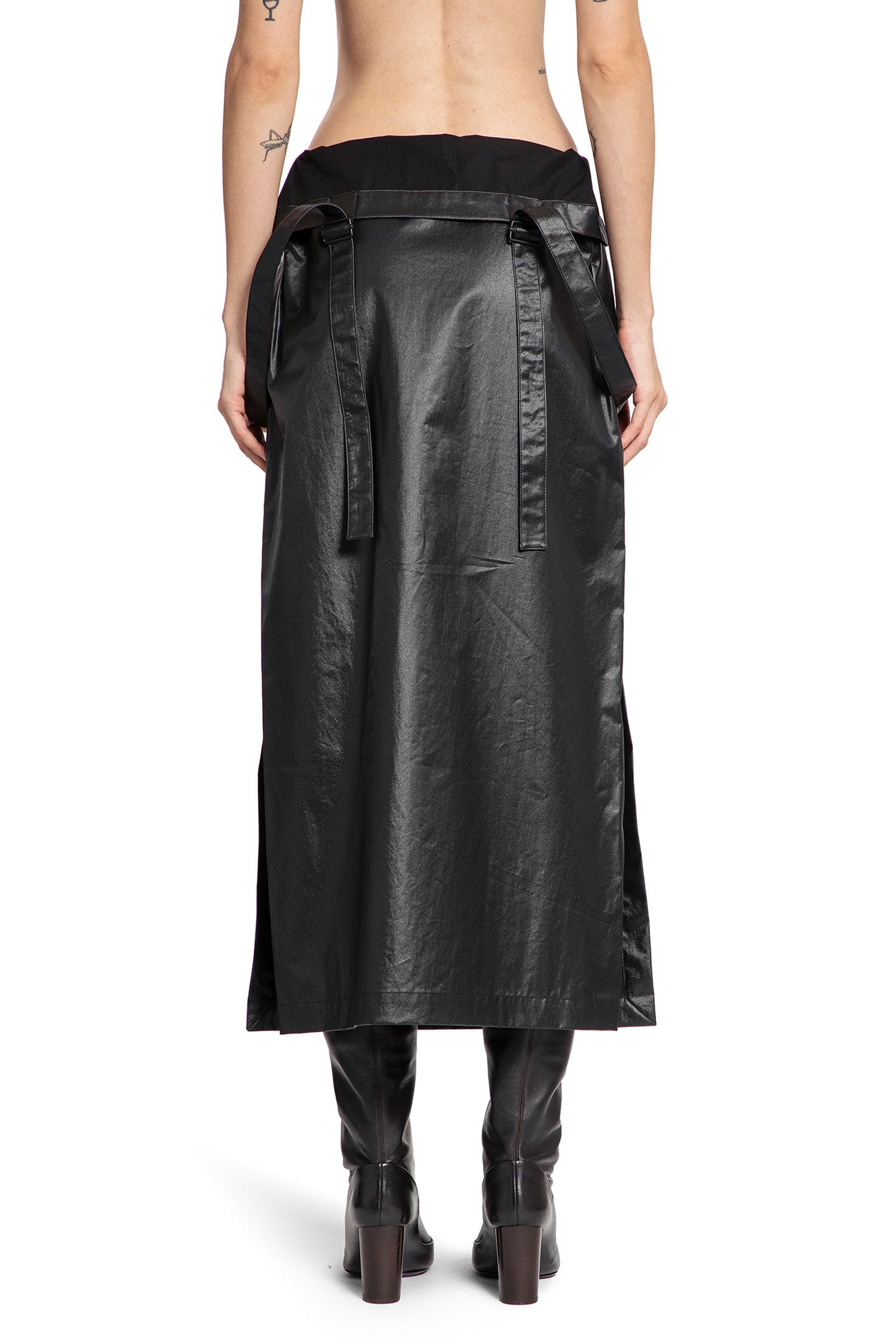 LEMAIRE WOMAN BLACK SKIRTS