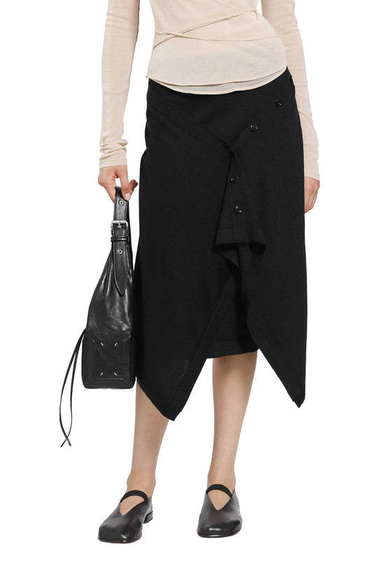 Buttoned Skirt