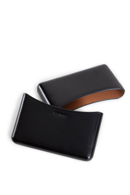 LEMAIRE WOMAN BLACK WALLETS & CARDHOLDERS