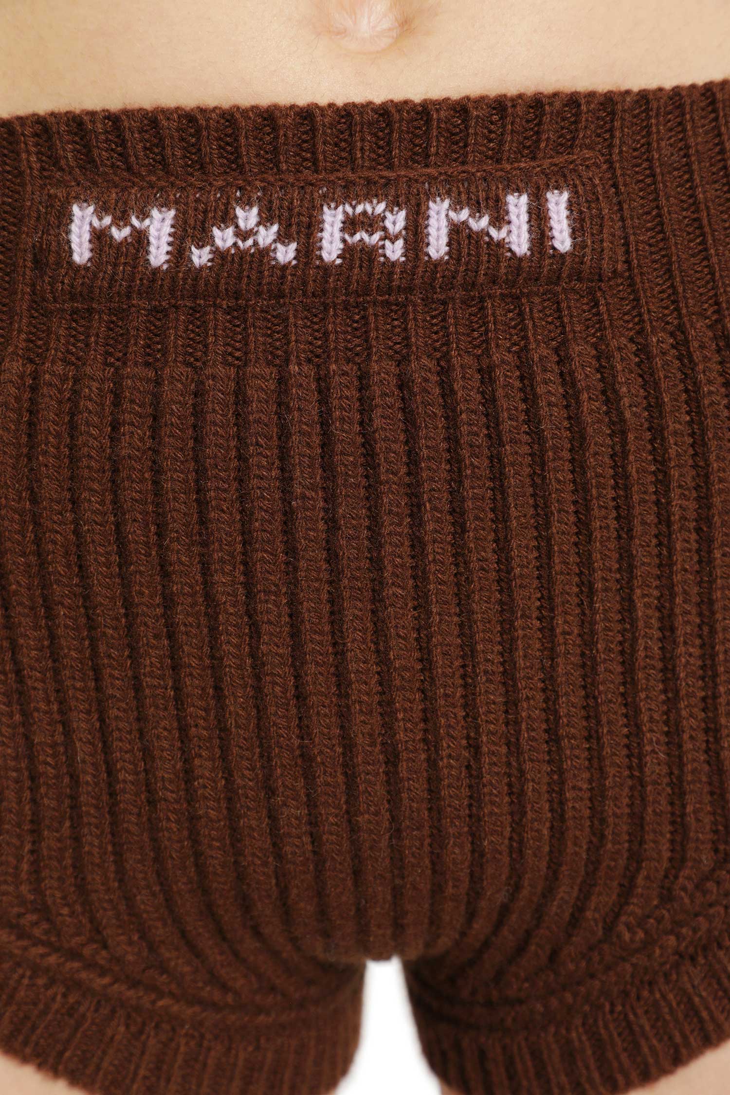 MARNI Wool Cashmere Logo Briefs woman