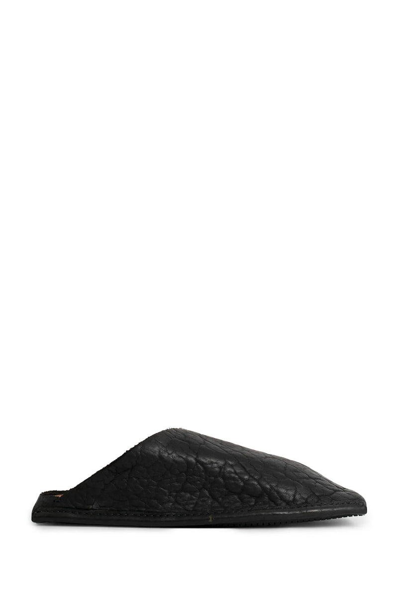 Slq01V Leather Slippers - Antonioli.eu