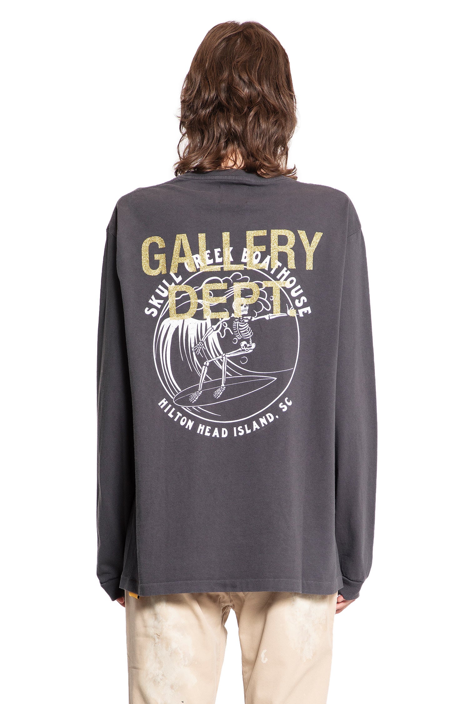 GALLERY DEPT. MAN BLACK T-SHIRTS & TANK TOPS