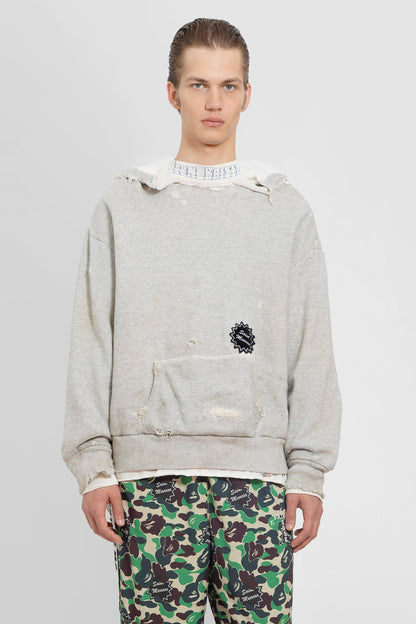 Antonioli SAINT MICHAEL MAN GREY SWEATSHIRTS