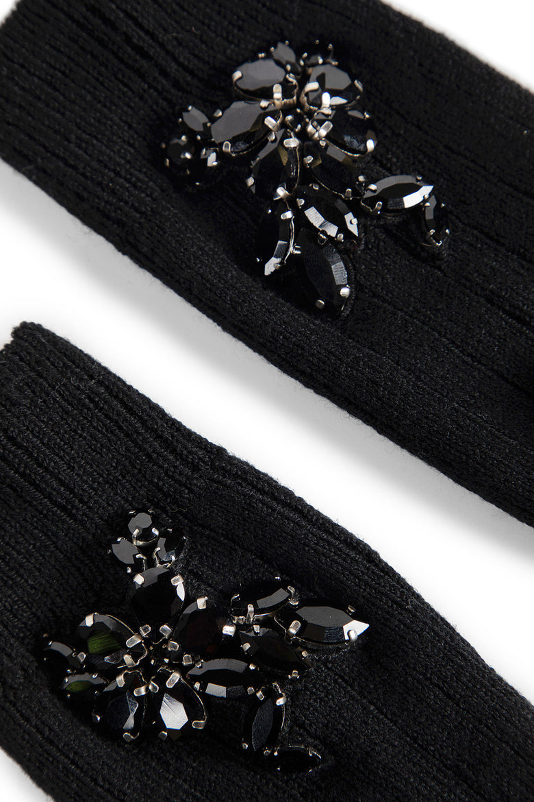 Embellished Rose Ankle Socks