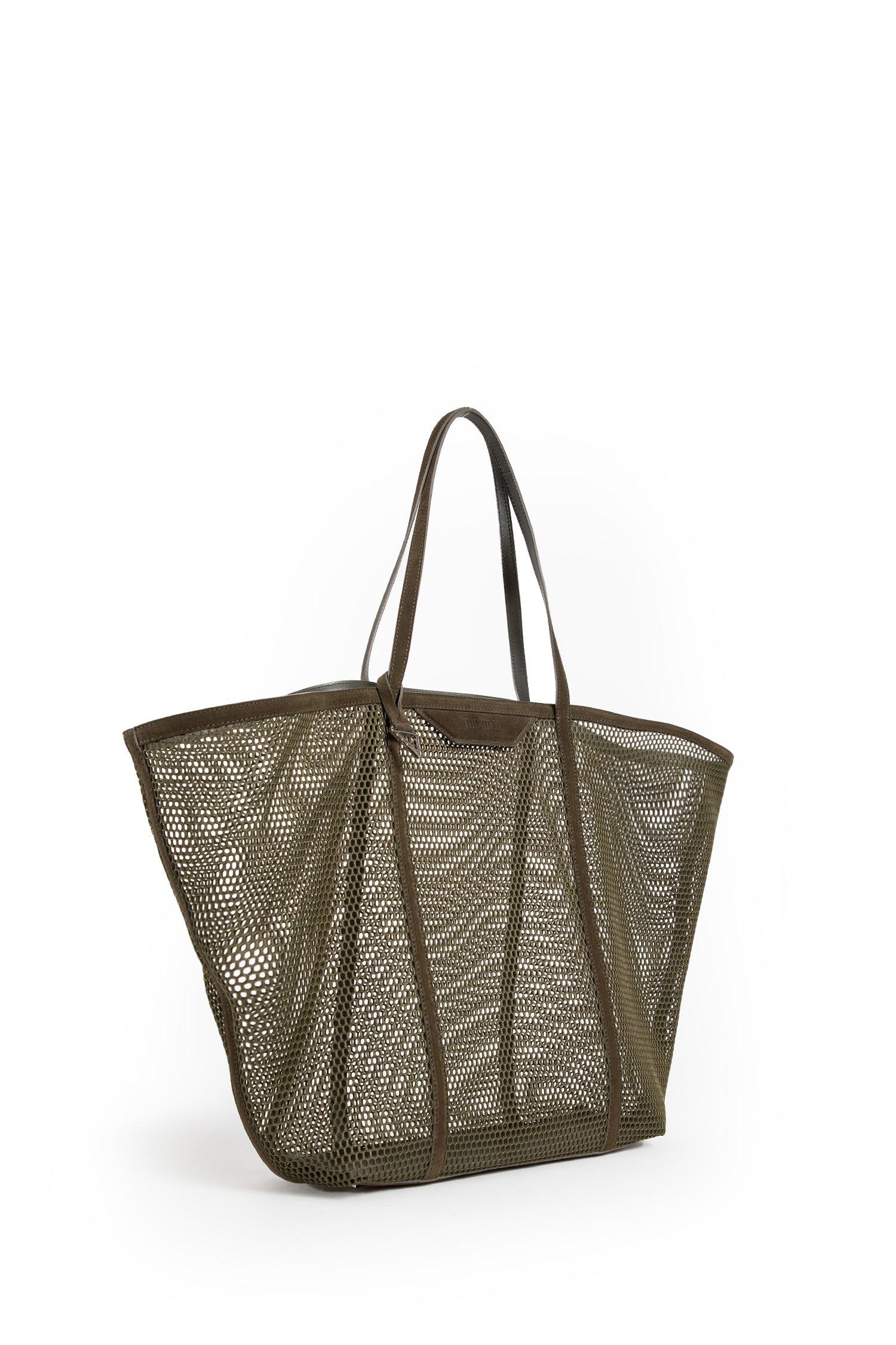 THE ATTICO WOMAN GREEN TOTE BAGS