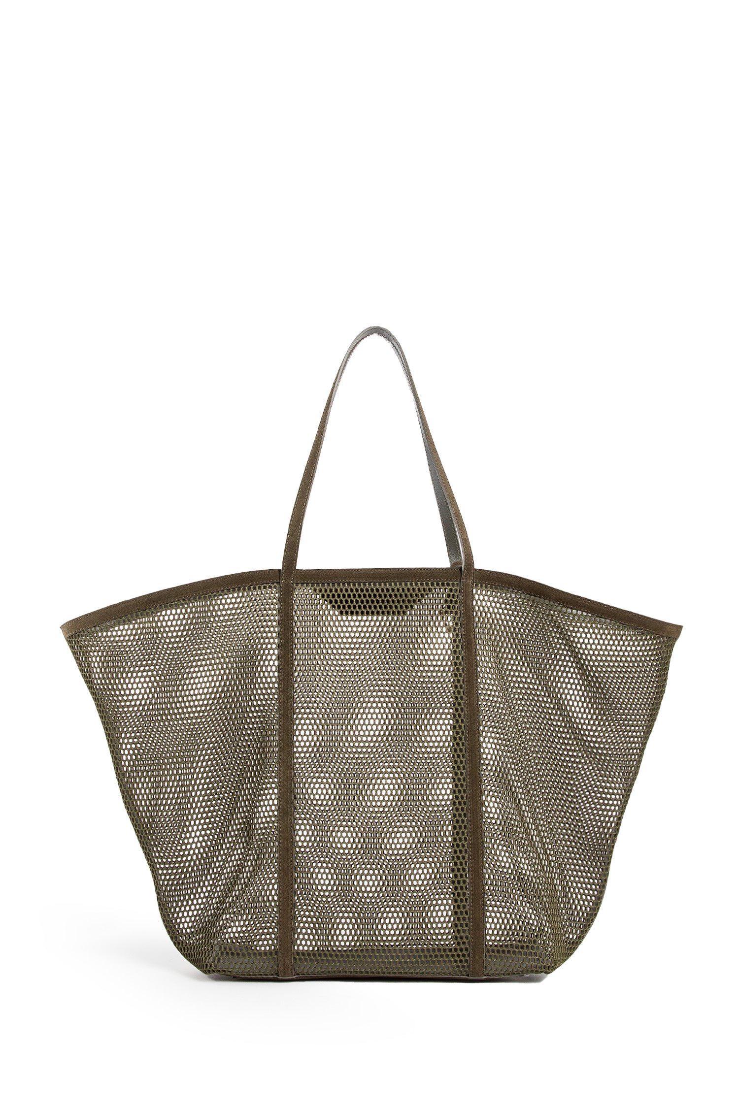 THE ATTICO WOMAN GREEN TOTE BAGS