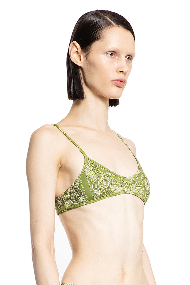 THE ATTICO WOMAN GREEN SWIMWEAR