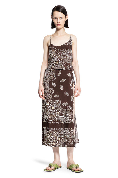 Antonioli THE ATTICO WOMAN BROWN DRESSES