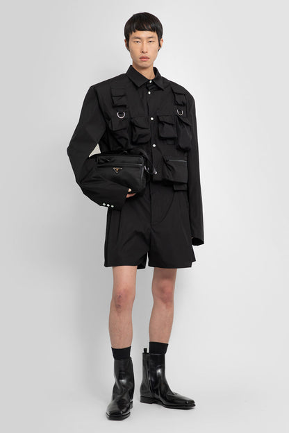 PRADA MAN BLACK SHORTS & SKIRTS