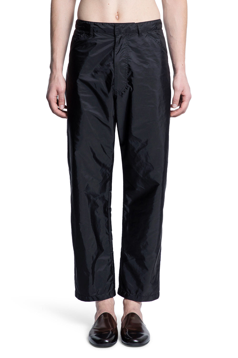 PRADA MAN BLACK TROUSERS