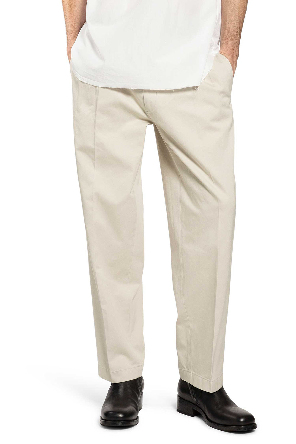 PRADA Washed Cotton Chinos man