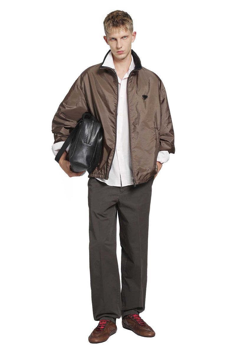 PRADA Garment Dyed Cotton Pants man