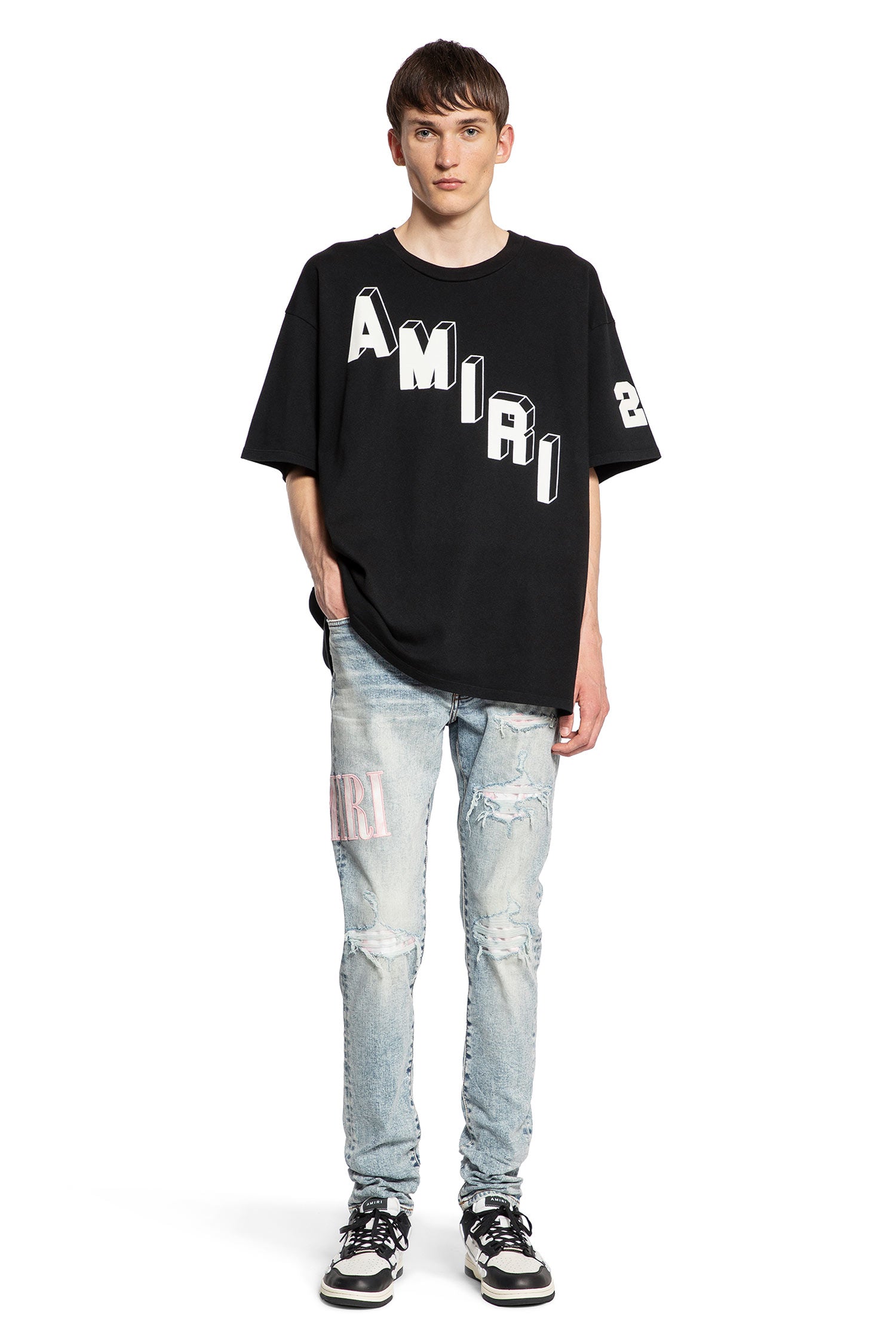 AMIRI MAN BLUE JEANS