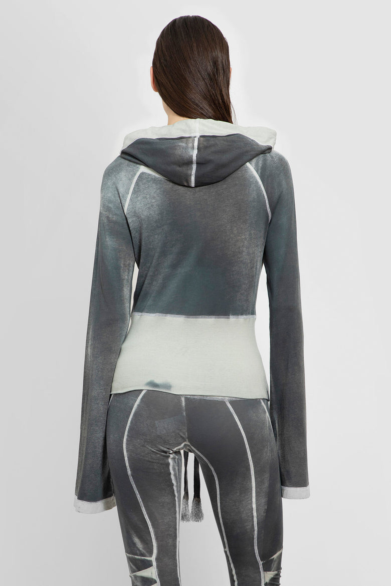 KNWLS WOMAN GREY SWEATSHIRTS