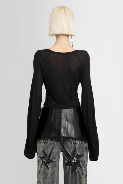 LISA VON TANG WOMAN BLACK TOPS