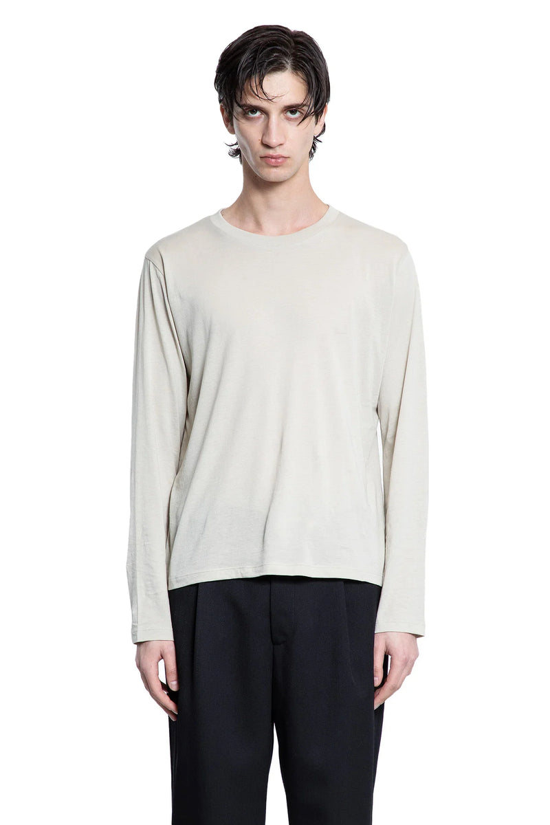 Cotton Jersey Long Sleeve T-Shirt - Antonioli.eu