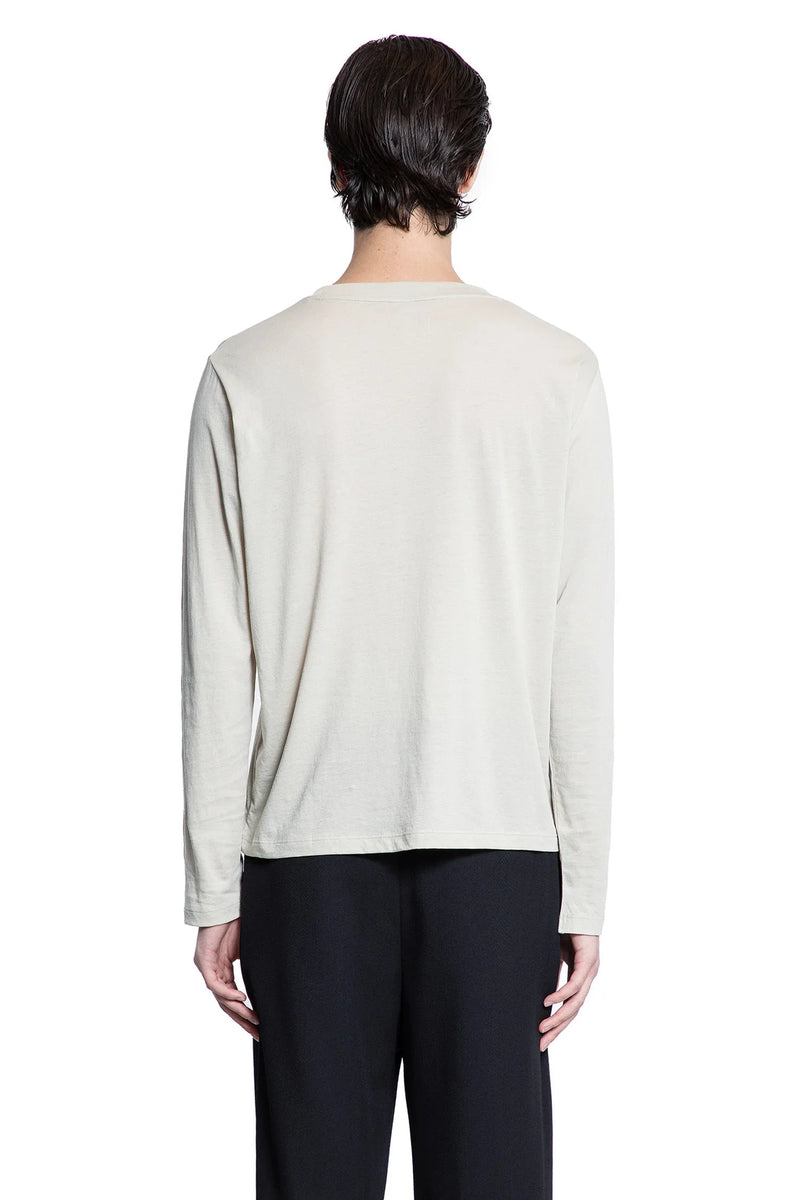 Cotton Jersey Long Sleeve T-Shirt - Antonioli.eu
