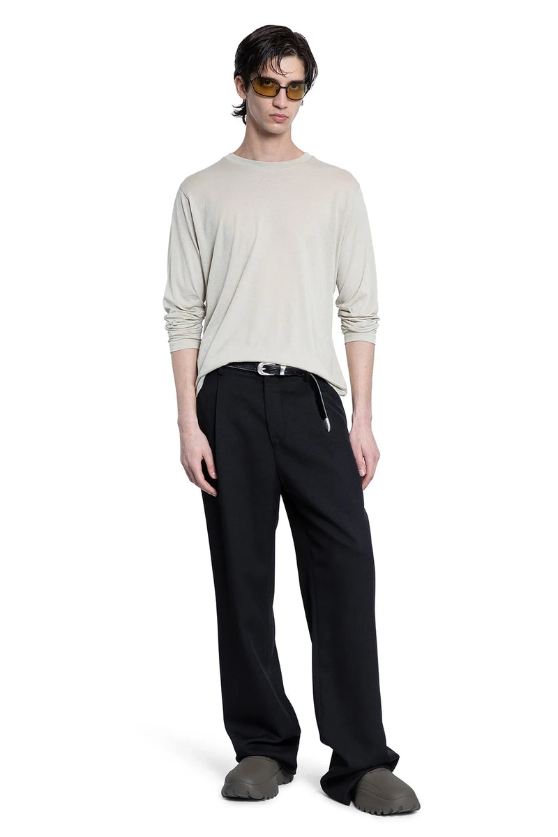 Cotton Jersey Long Sleeve T-Shirt - Antonioli.eu