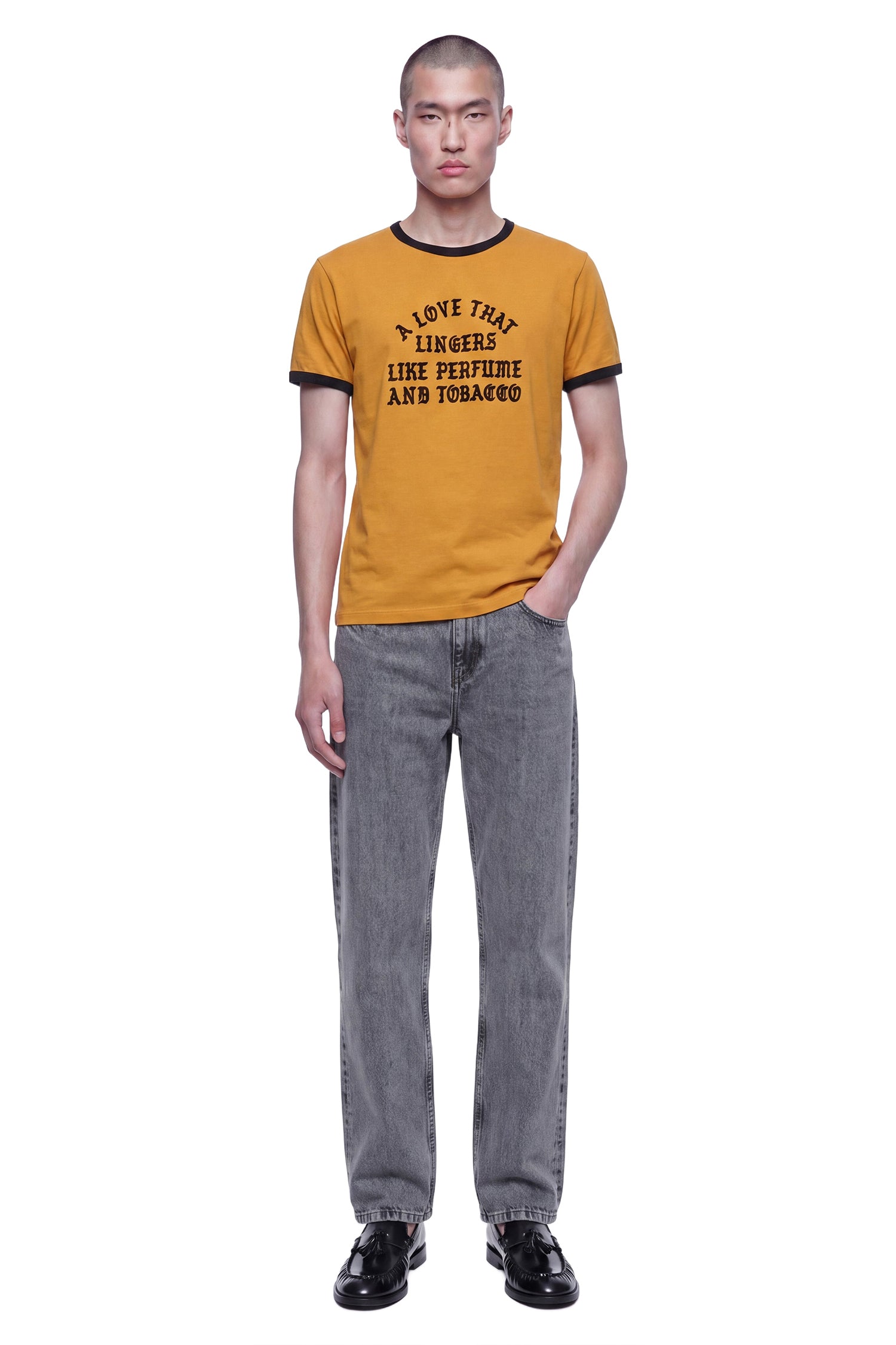 SECOND LAYER A Love That Lingers Ringer Tee man