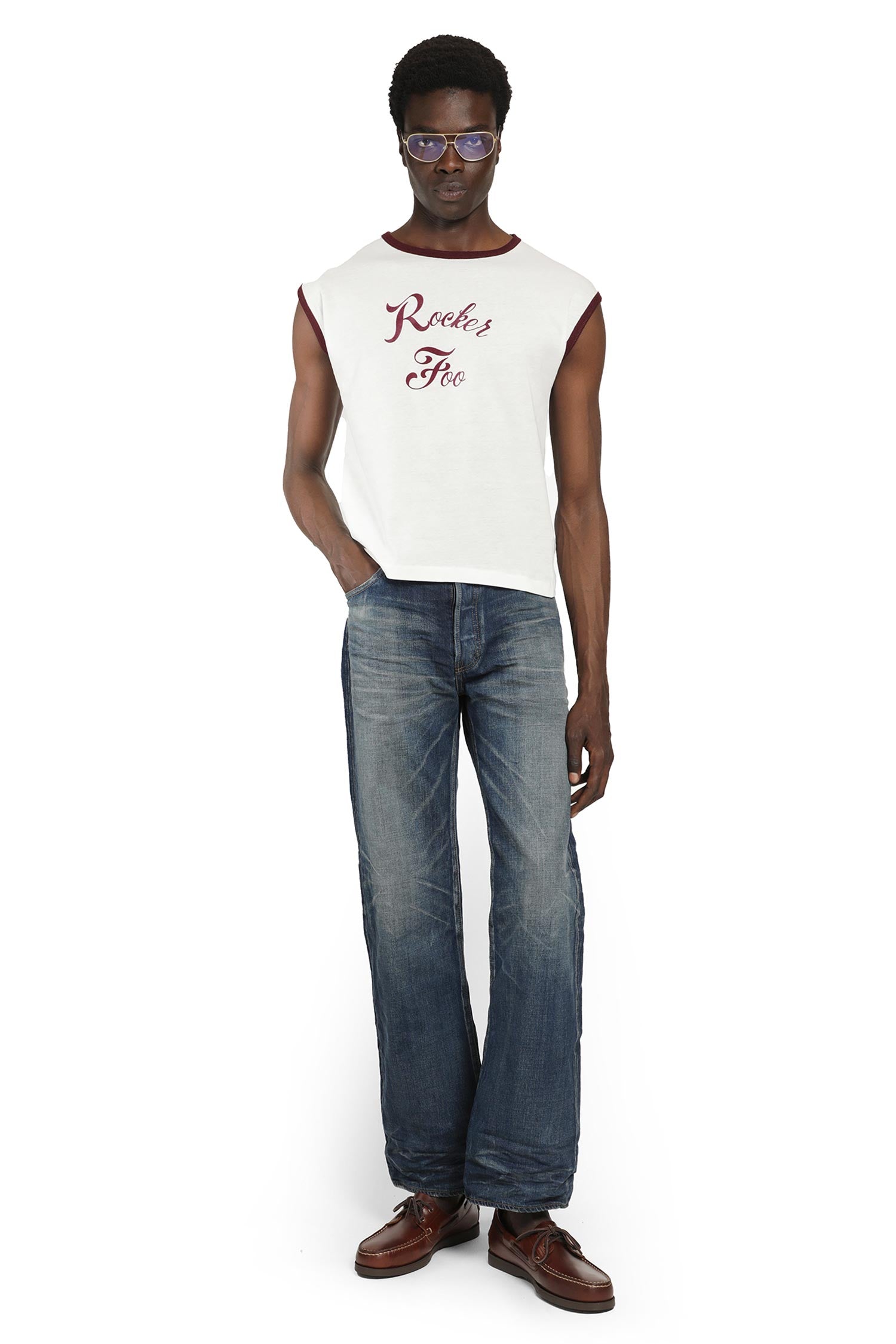 SECOND LAYER Rocker Foo Ringer Tank Top man