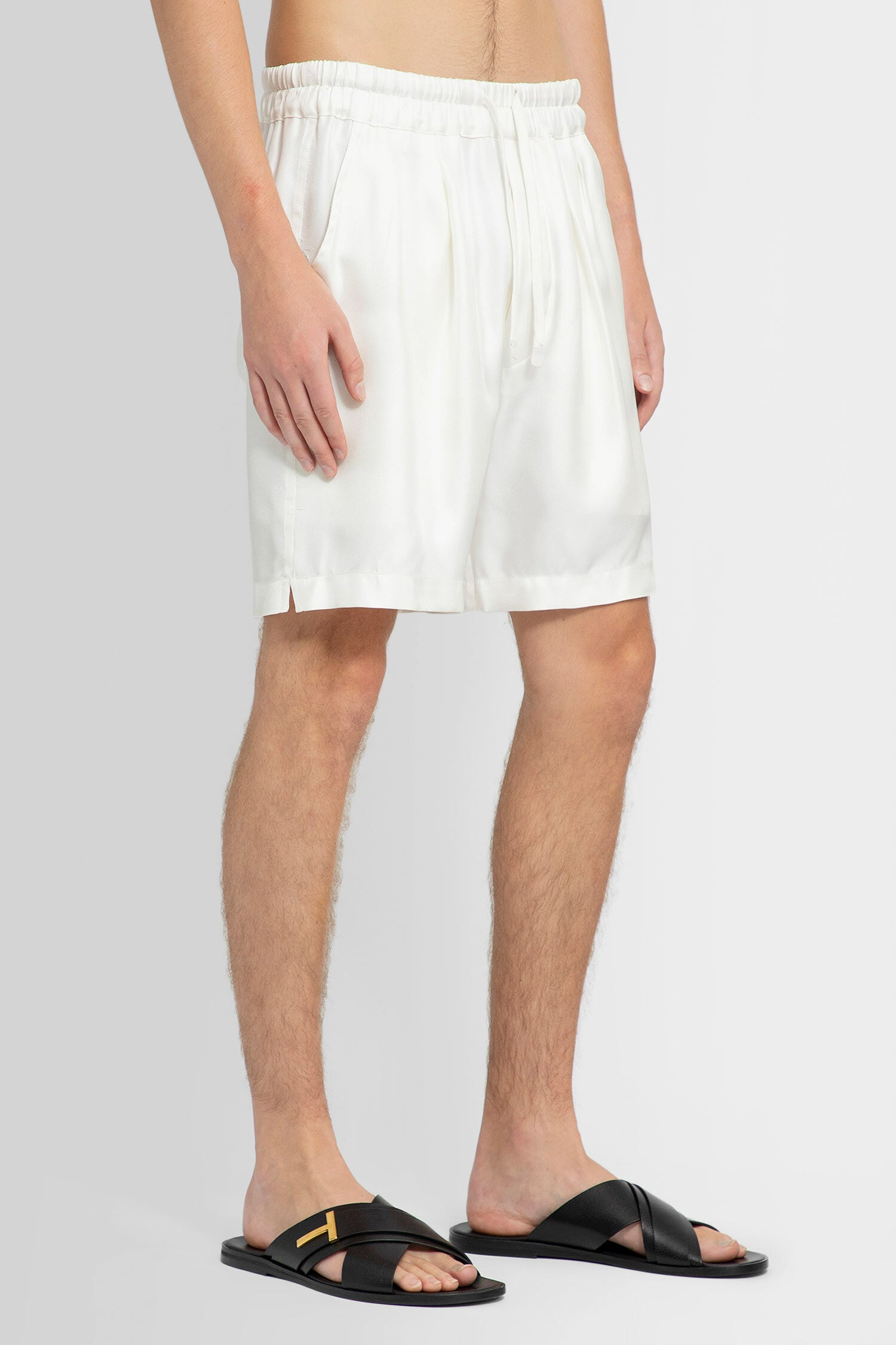 TOM FORD MAN WHITE SHORTS & SKIRTS