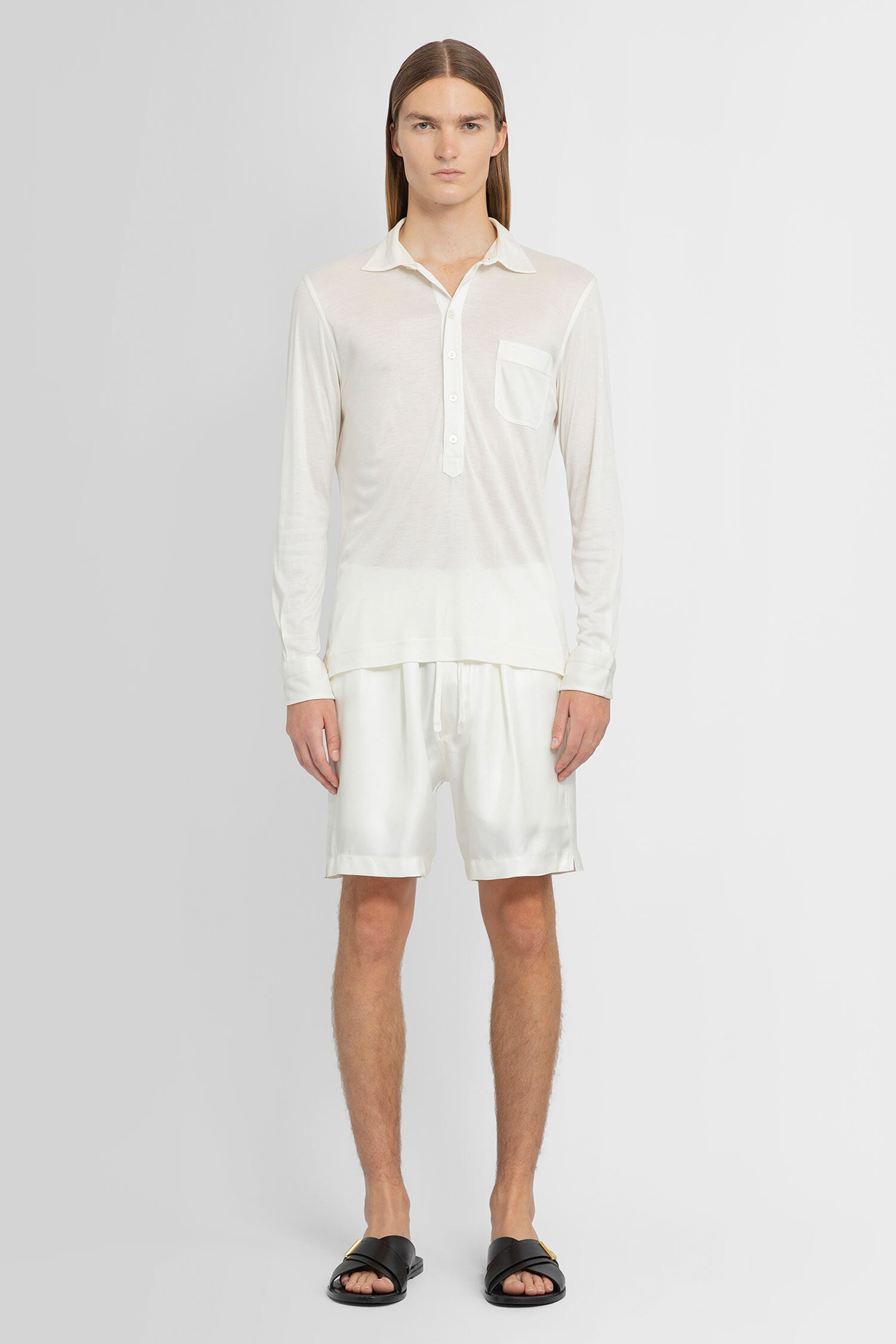 TOM FORD MAN WHITE SHORTS & SKIRTS