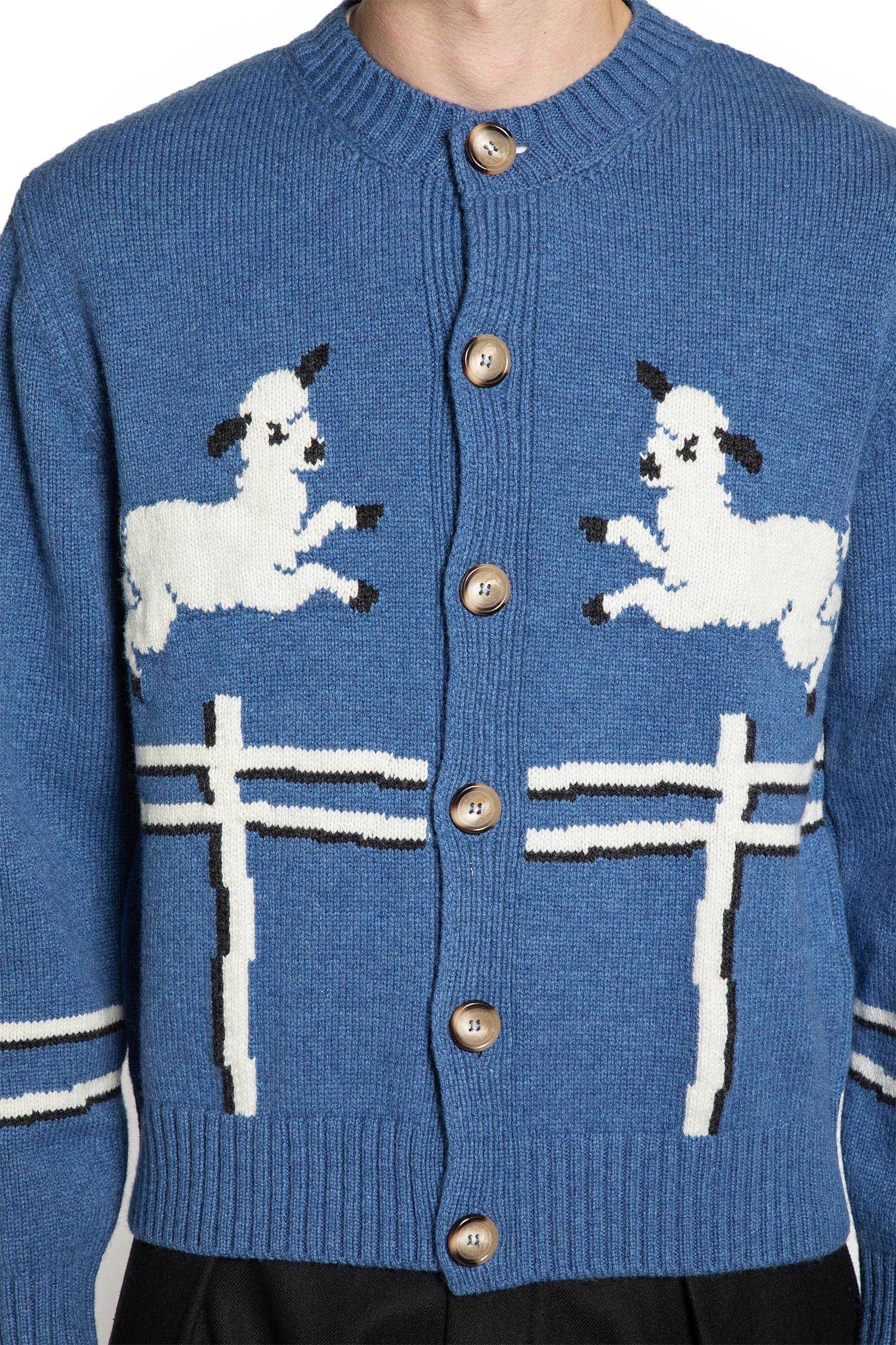 Cyril Lamb Motif Cardigan