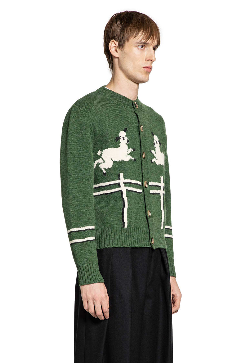 Cyril Lamb Motif Cardigan