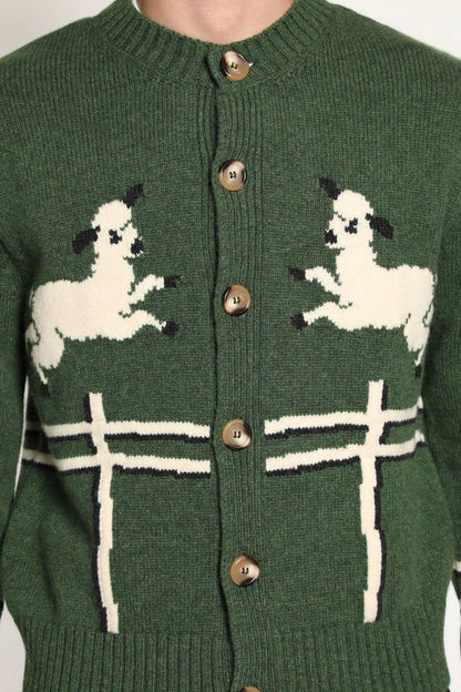 Cyril Lamb Motif Cardigan