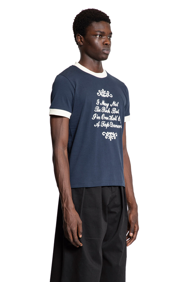 S.S.DALEY MAN BLUE T-SHIRTS & TANK TOPS