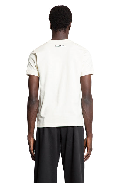 S.S.DALEY MAN OFF-WHITE T-SHIRTS & TANK TOPS