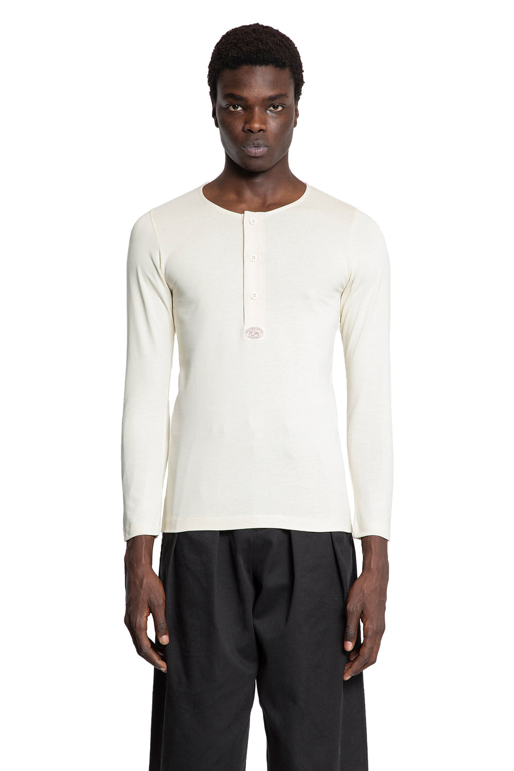 S.S.DALEY MAN OFF-WHITE T-SHIRTS & TANK TOPS