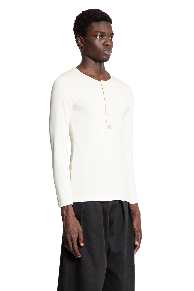 S.S.DALEY MAN OFF-WHITE T-SHIRTS & TANK TOPS
