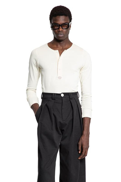S.S.DALEY MAN OFF-WHITE T-SHIRTS & TANK TOPS