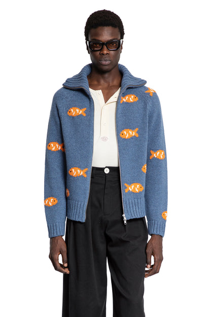 S.S.DALEY MAN BLUE KNITWEAR
