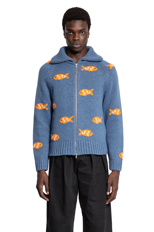 S.S.DALEY MAN BLUE KNITWEAR
