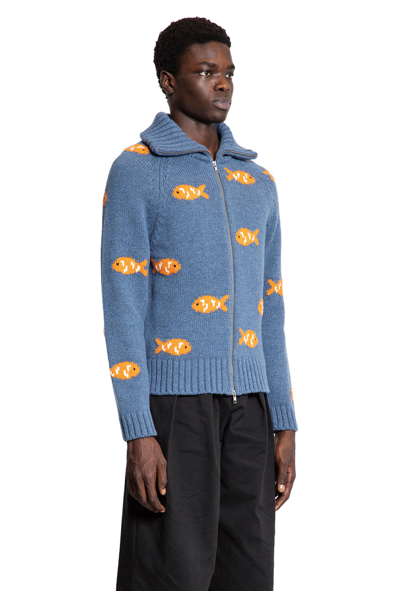 S.S.DALEY MAN BLUE KNITWEAR