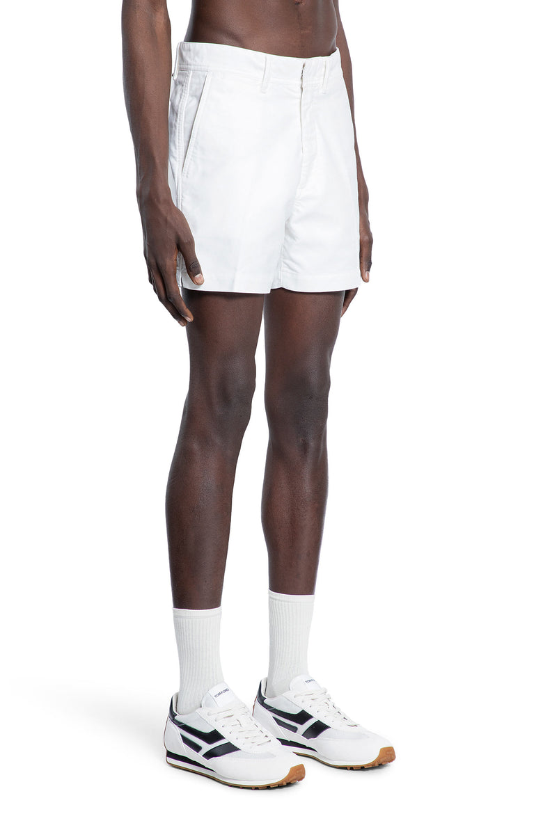 TOM FORD MAN WHITE SHORTS & SKIRTS