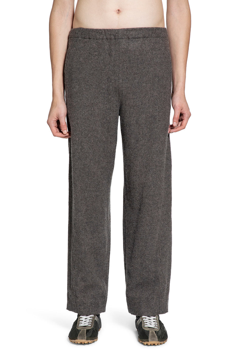 SSSTEIN UNISEX BROWN TROUSERS