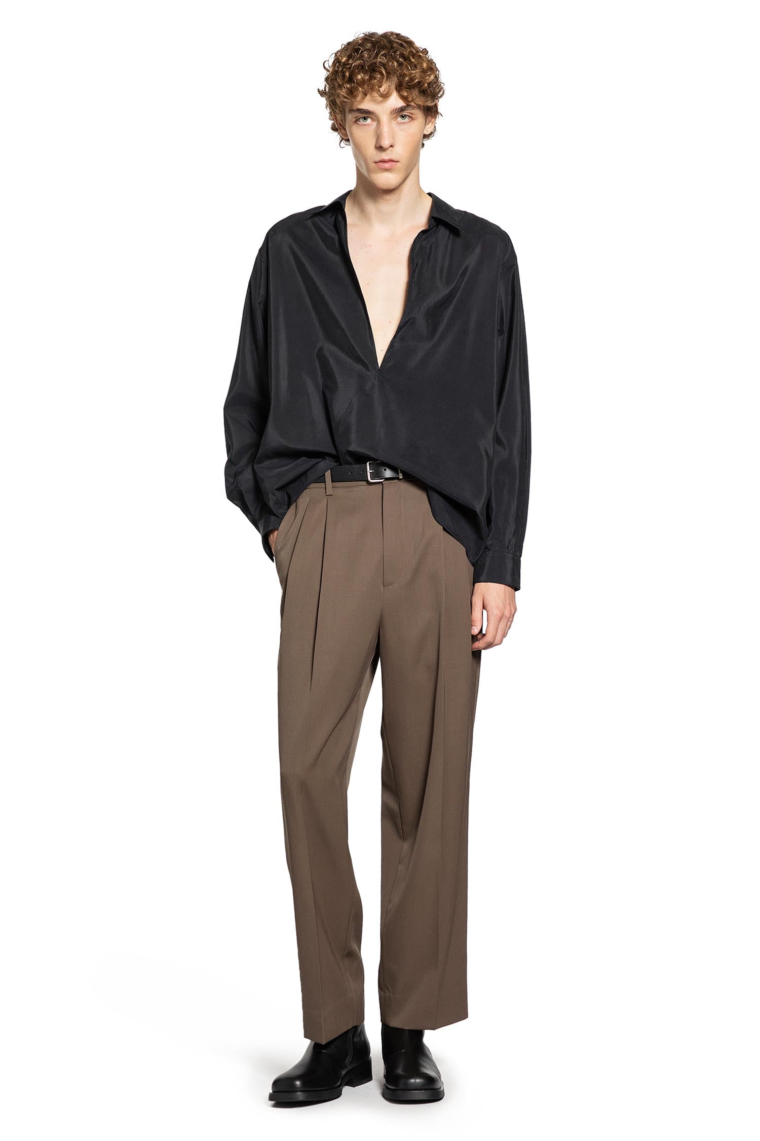 Long Sleeves Shirt In Cotton
