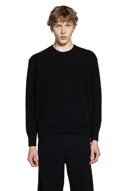 SSSTEIN UNISEX BLACK KNITWEAR