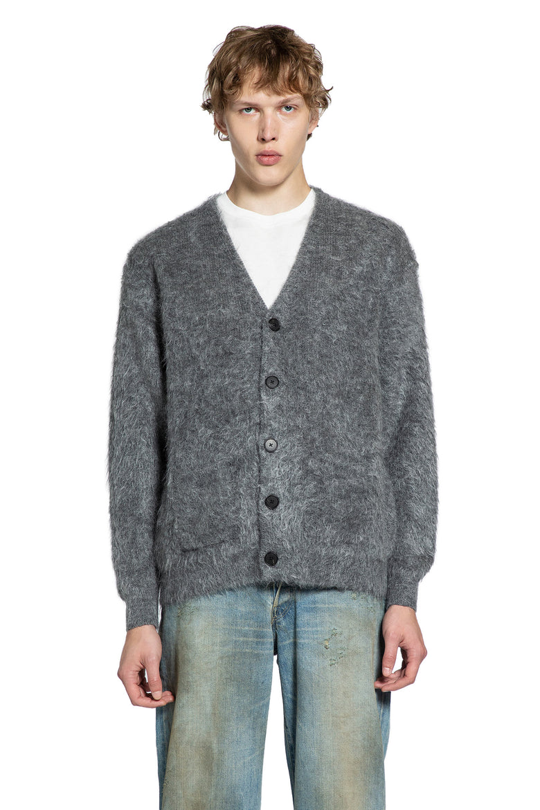 SSSTEIN UNISEX GREY KNITWEAR